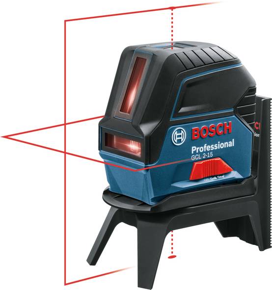 Bosch - Laser point et ligne 3x1,5V GCL 2-15 (sans batterie ni chargeur) en boîte carton - BOSCH - 0601066E00 - Image 2