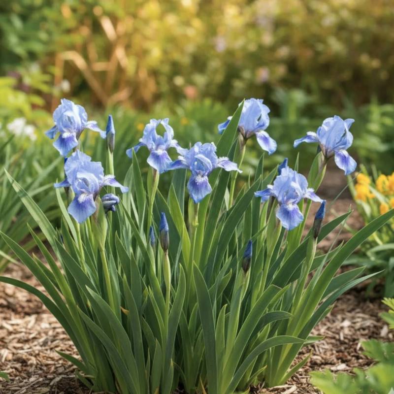 Iris nain lilliput Tinkerbell à fleurs Bleue/ - feuillage Caduc - Godet - 5/20 cm - Imagen 1