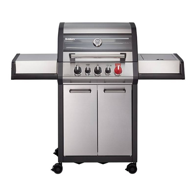 Barbecue Monroe Pro 3 SIK Turbo - ENDERS - 3 brûleurs dont 1 Turbo Zone - 1 brûleur arrière infrarouge + plaque plancha offerte - Imagen 2