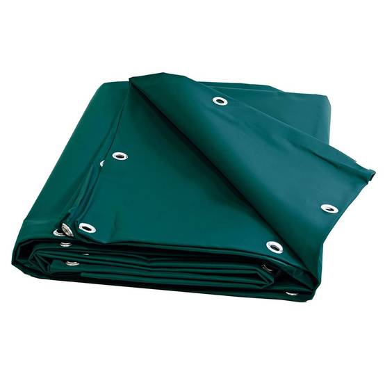 Bâche PVC 2x3 m Verte - Garantie 10 ans - XP640MU - Bâche de protection étanche - Résistance Anti-UV - Made in France TECPLAST - Imagen 1
