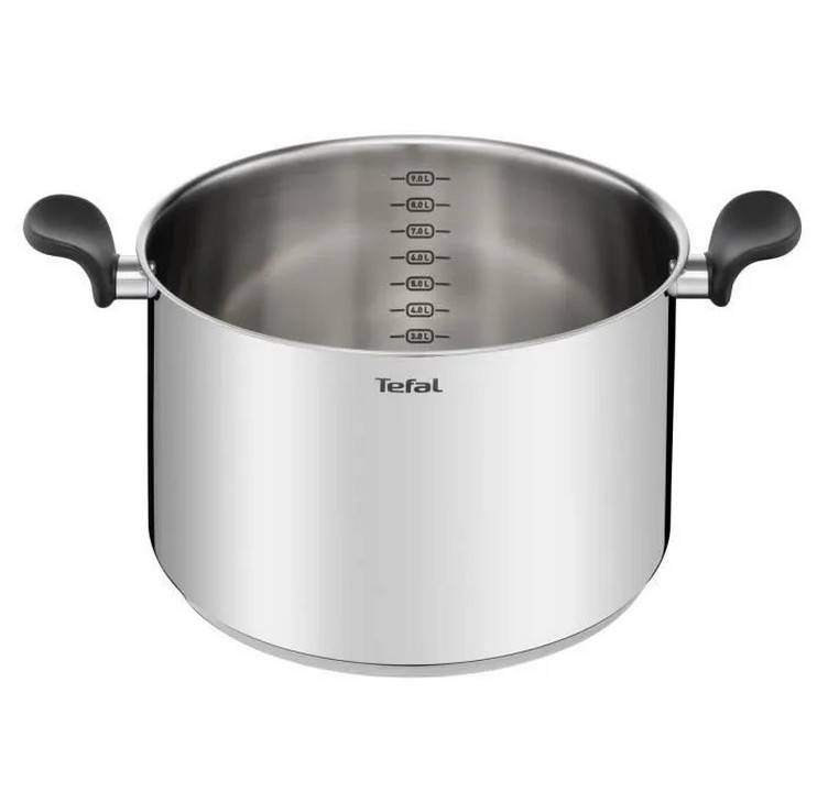 Marmite inox 28cm + couvercle en verre E3086404 Tefal - Imagen 2