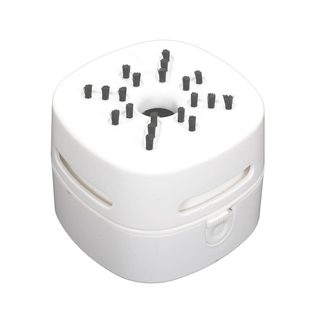 Aspirateur de Table "Rotation 360°" 8cm Blanc - Image 2
