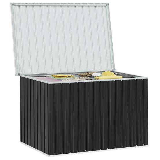 PANGIVO - Coffre de rangement acier galvanisé anthracite 149 x 99 x 93 cm - PANGIVO - Image 8