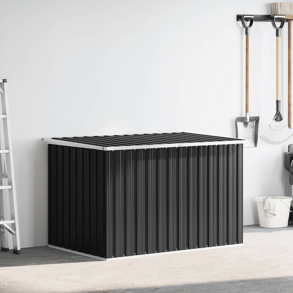 PANGIVO - Coffre de rangement acier galvanisé anthracite 149 x 99 x 93 cm - PANGIVO - Image 3