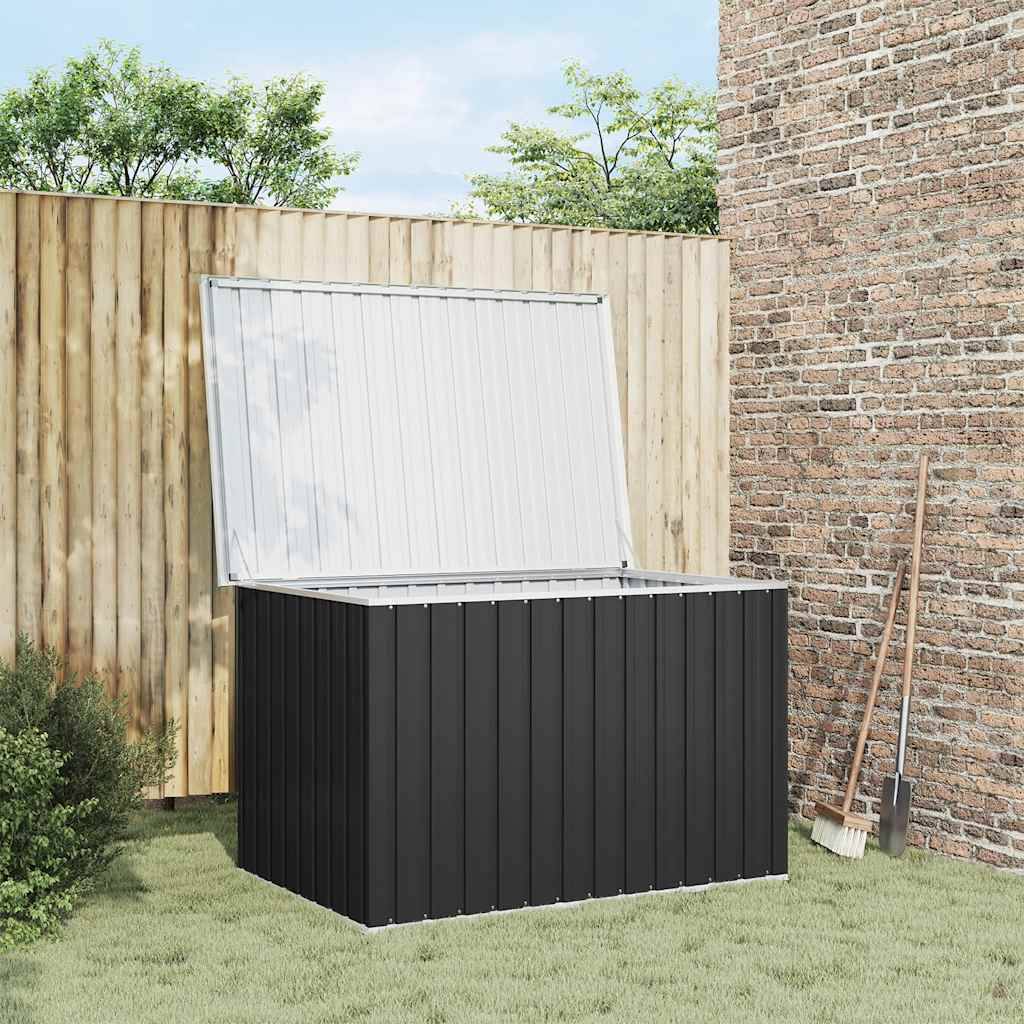 PANGIVO - Coffre de rangement acier galvanisé anthracite 149 x 99 x 93 cm - PANGIVO - Image 1