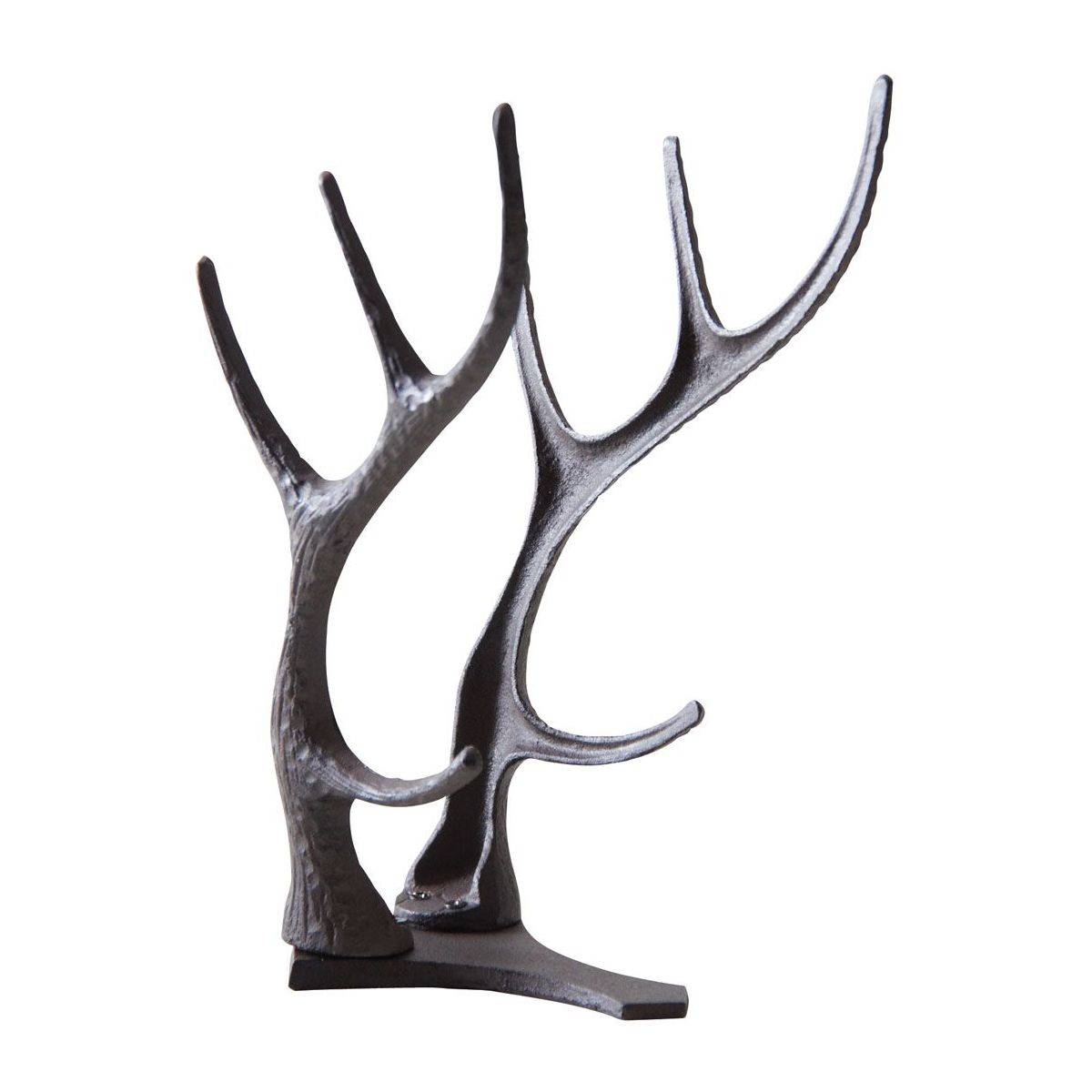 Aubry Gaspard - Porte-bouteilles cornes de cerf en fonte - Imagen 1