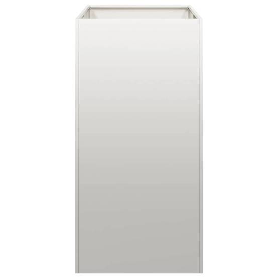 Jardinière acier inoxydable argenté 80 x 40 x 80 cm, Poids:13.05kg - PANGIVO - Image 4