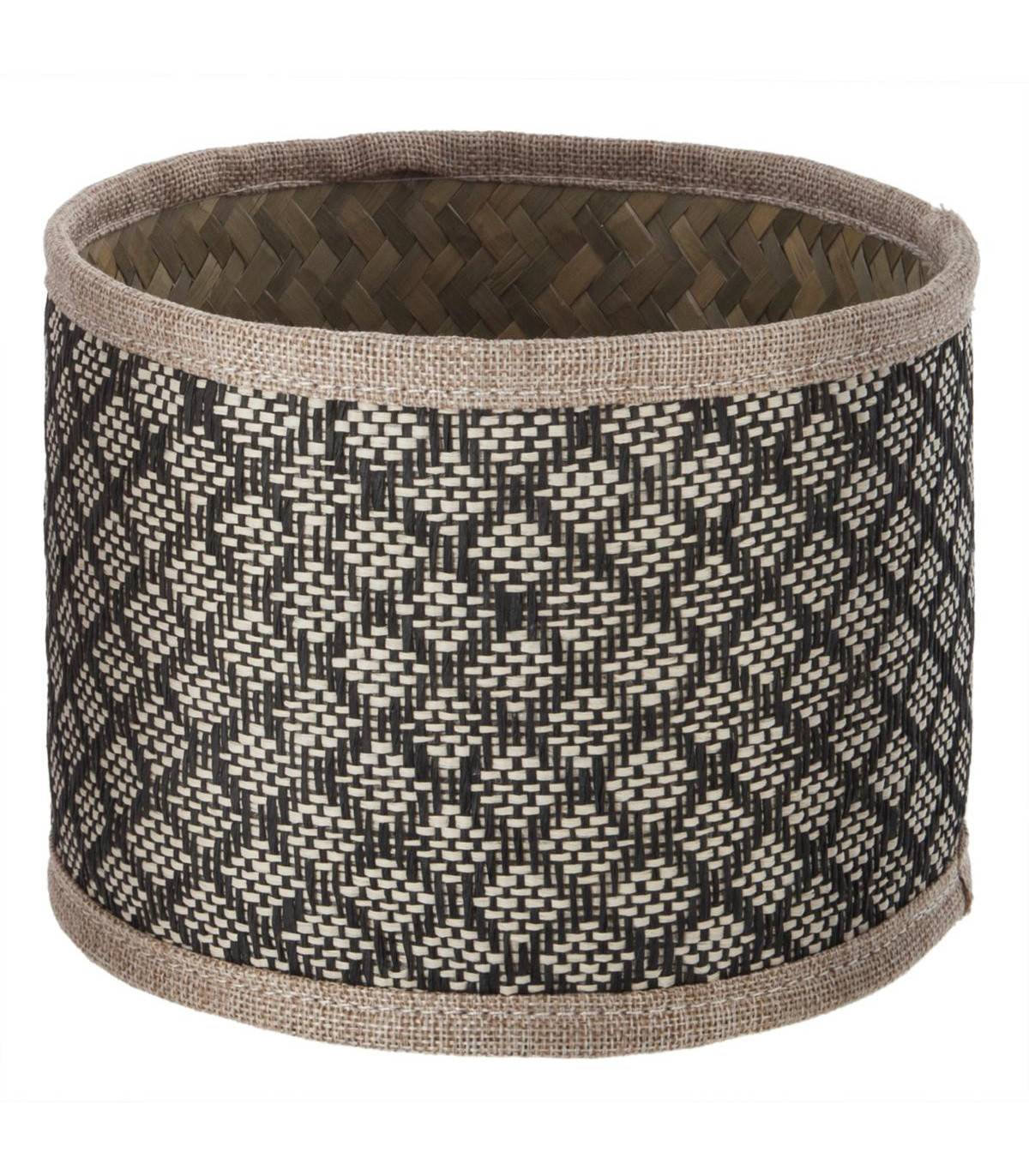 Atmosphera - Set de 3 Paniers de rangement rond en Osier Nomade - Imagen 3