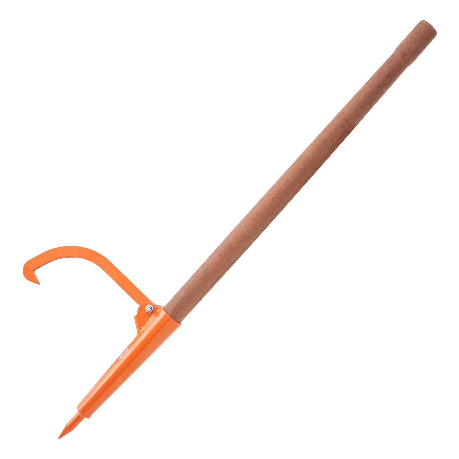 Vevor - VEVOR Cric à bûches 1180mm, manche bois 45.7cm, robuste, résistant rouille, forestier. - Image 1