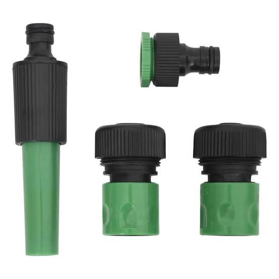 PANGIVO - Enrouleur de tuyau sur pied acier galvanisé et PVC vert 40.5 x 34.5 x 47 cm, poids:5.15kg - PANGIVO - Image 7