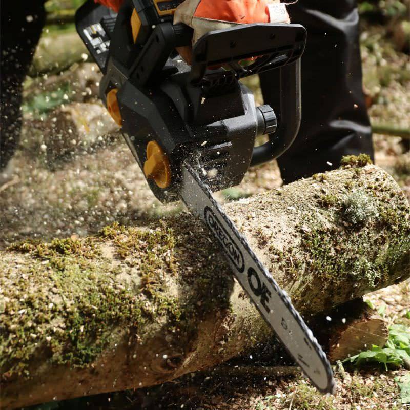 Texas - Pack tronçonneuse sans fil à batterie 1200W guide 35 cm Texas CSX4000 avec chargeur et batterie - Imagen 9