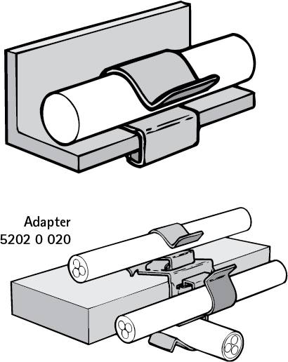 Attache de bord de tôle WALRAVEN BRITCLIPS PC12 18 - Poutrelles 8-12 mm Ø 15 - 18 mm - Sachet de 25 pièces - 52021812 - Imagen 3
