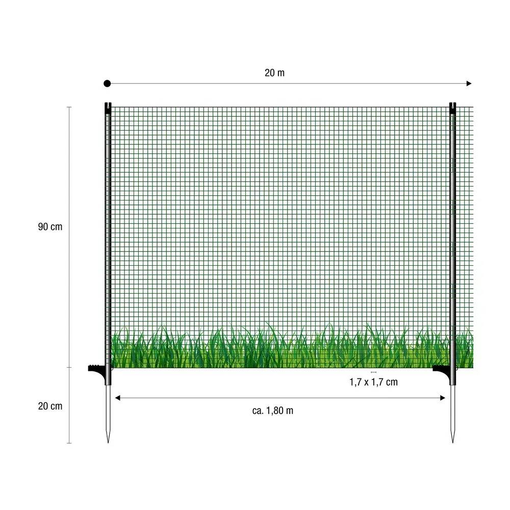 Horizont - Filet de délimitation FIX 20 m 90 cm HORIZONT - Image 2