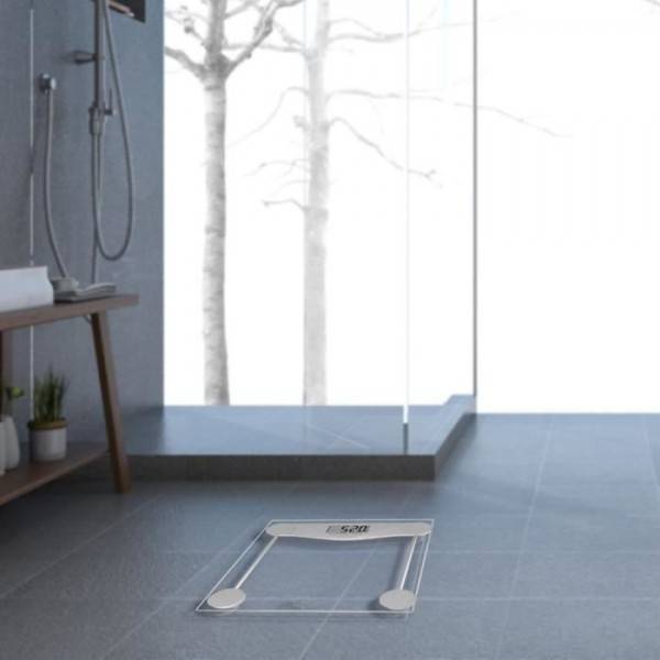 Balance - Pese Personne  électronique LITTLE BALANCE 8193 SB2 - Plateau verre trempé transparent - 160 kg / 100 g - Image 4