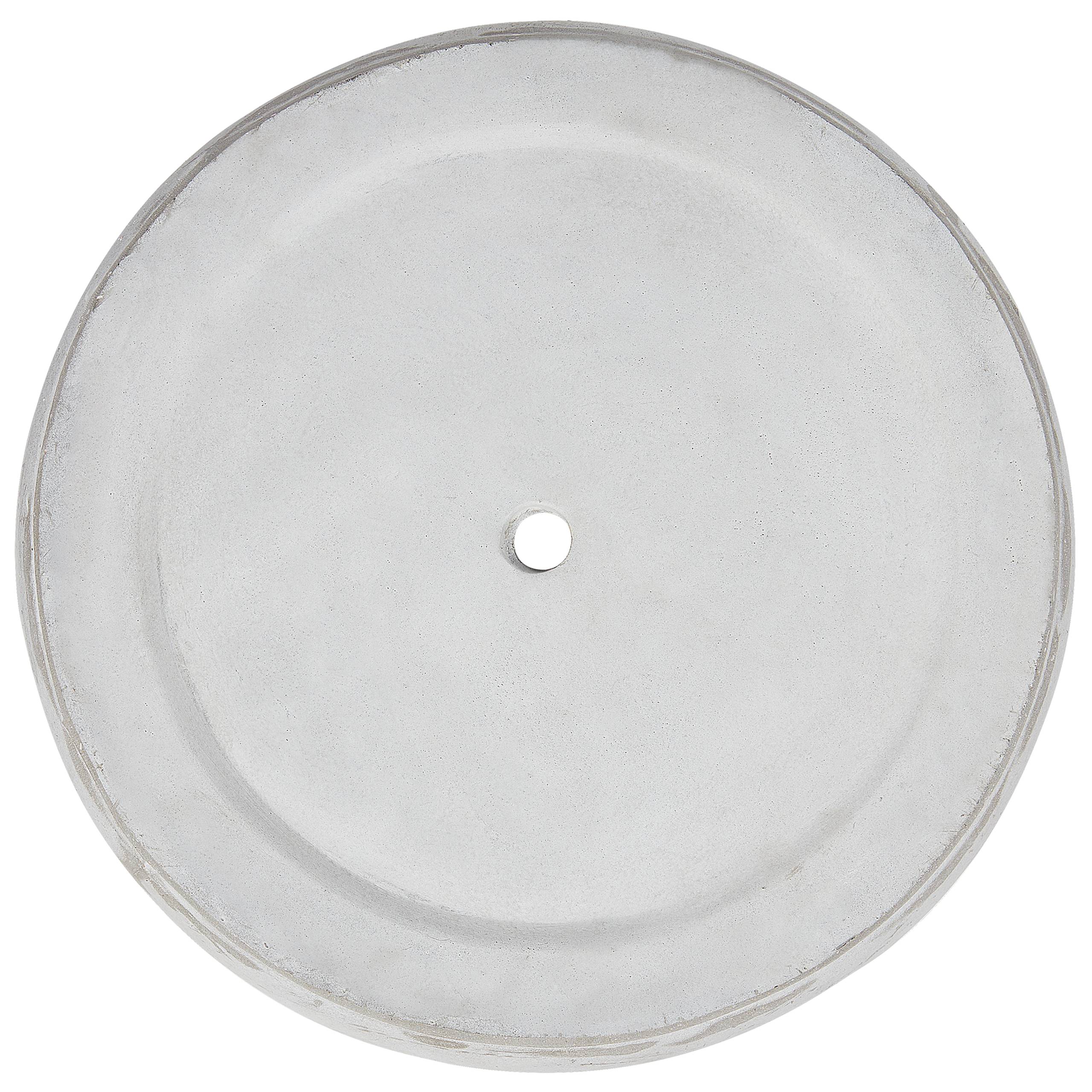 Beliani - Cache-pot d'extérieur Fibre d'argile Gris clair MESSENE - 51x51x49- Beliani - Image 6