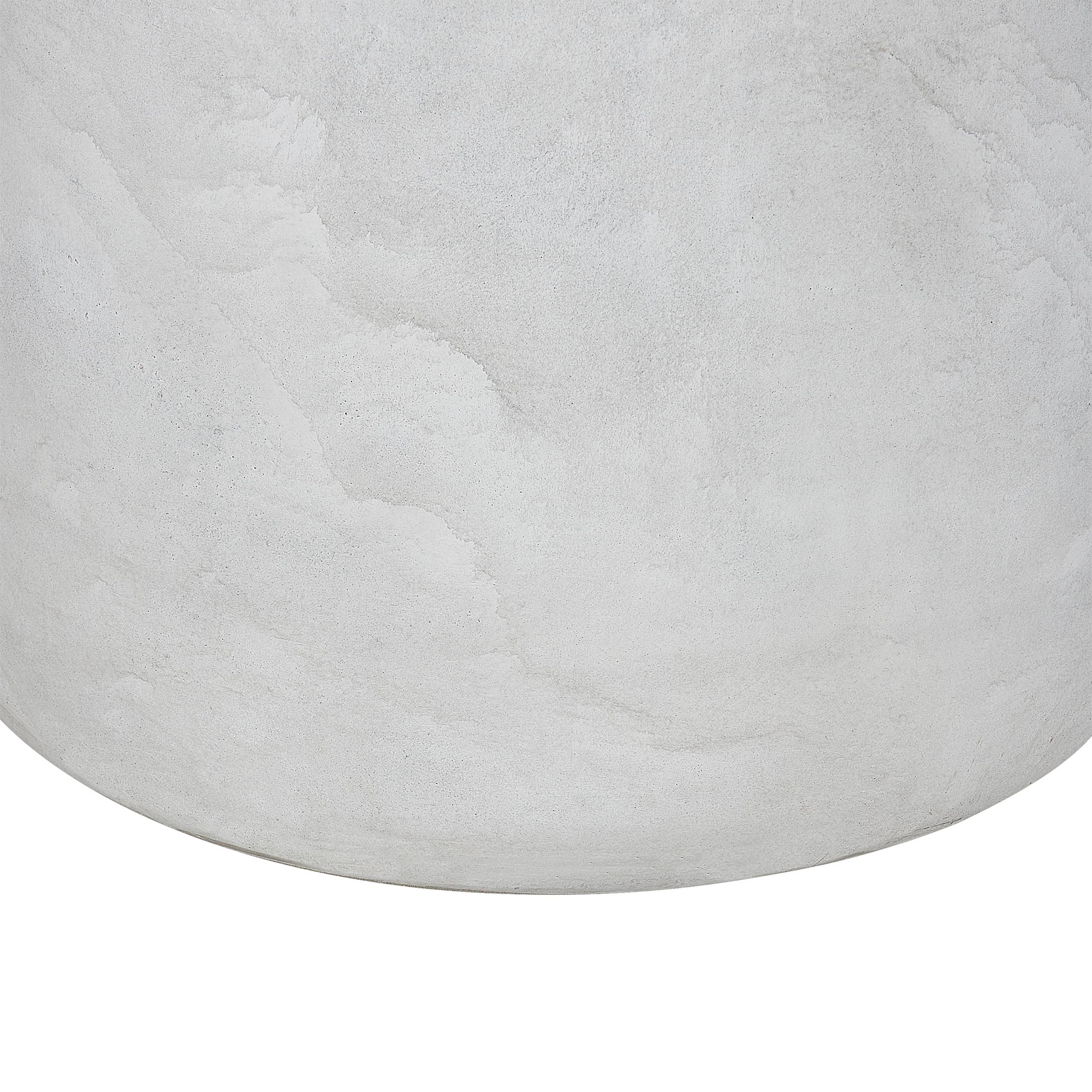 Beliani - Cache-pot d'extérieur Fibre d'argile Gris clair MESSENE - 51x51x49- Beliani - Image 7