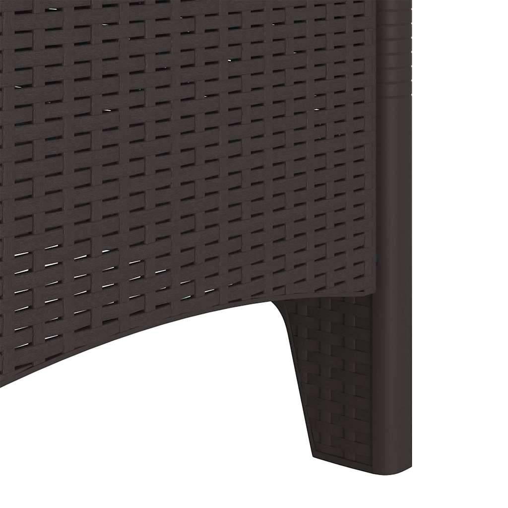 Prolenta Premium - Chaise bois composite  Prolenta Marron  53 X 49 X 85 cm  1-personnes - P95022M - Image 8