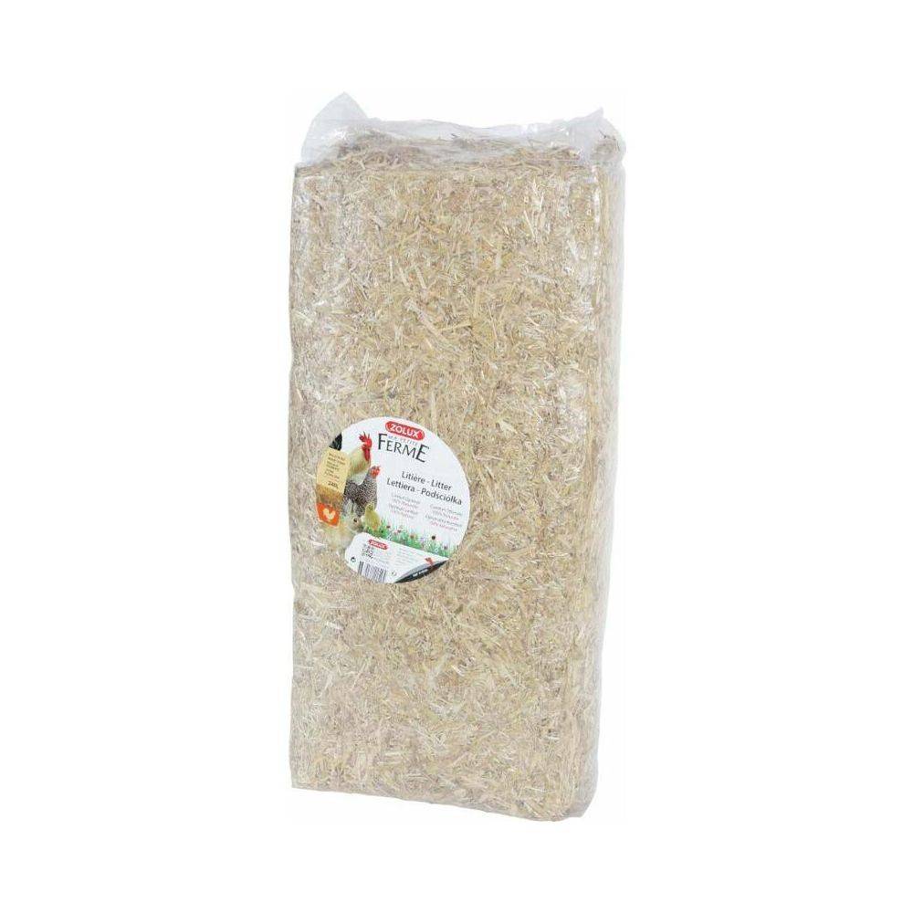 Zolux - Paille naturelle pour litière 240 litres Lot de 3 - Imagen 2