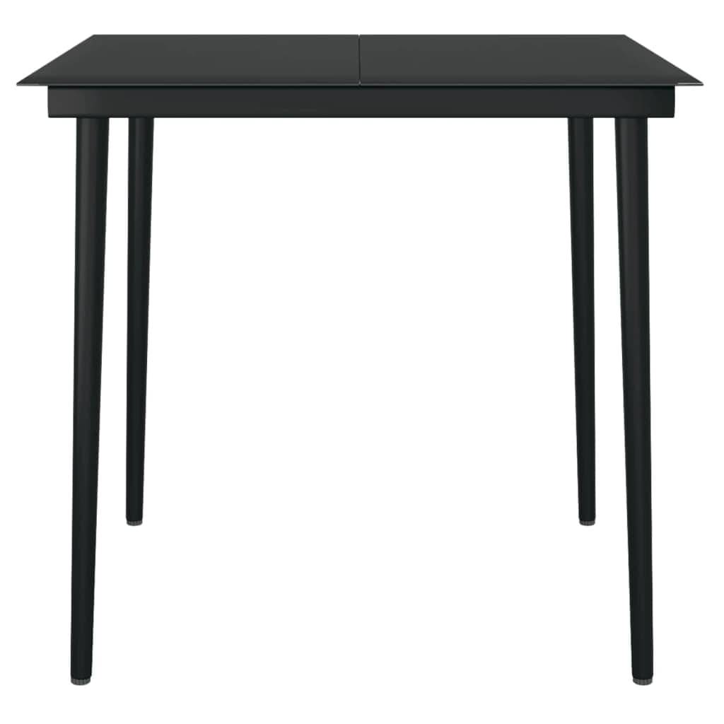 Vidaxl - Ensemble à manger de jardin 5 pcs-Salons de jardin Blanc 817094 - Image 6