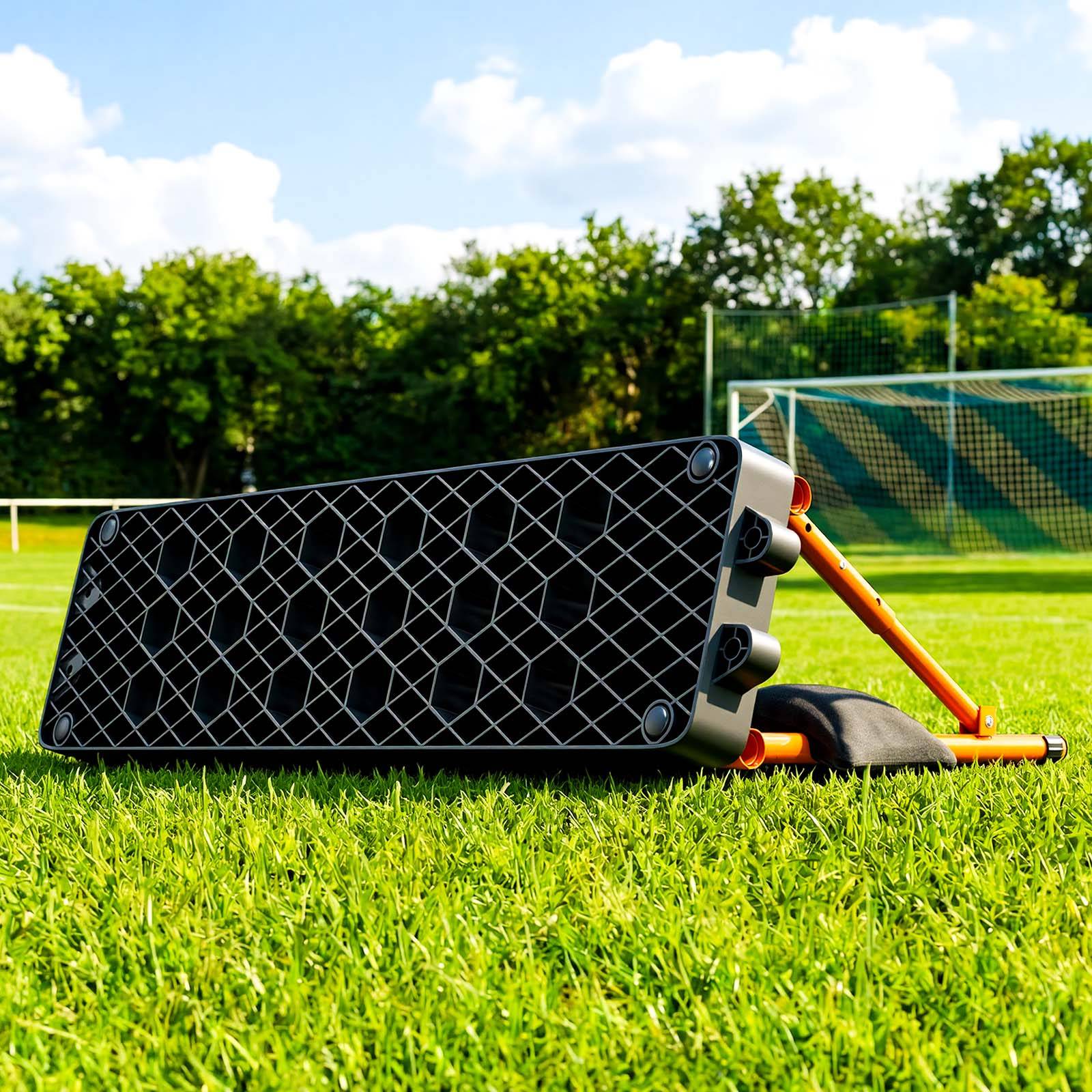 Vevor - VEVOR Planche de rebond pour football 99x24,5 cm, double face 6 en 1, cadre acier Q195, portable et stable. - Image 8