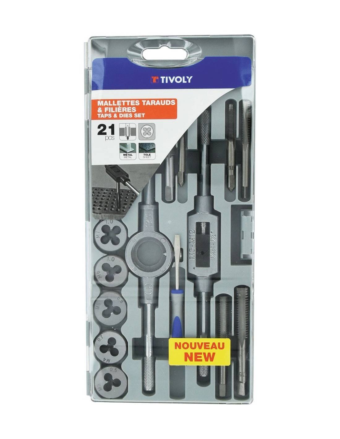 Tivoly - Coffret Taraudage Tivoly Créez Et Réparez Des Filetages Avec Précision. - Tivoly