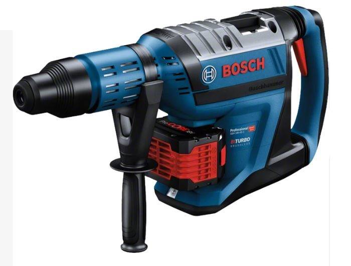 Bosch Professional - Perforateur SDS-Max BITURBO GBH18V-45 C - BOSCH - avec 2 batteries 18V 12.0 Ah - valise - 0611913002 - Imagen 3