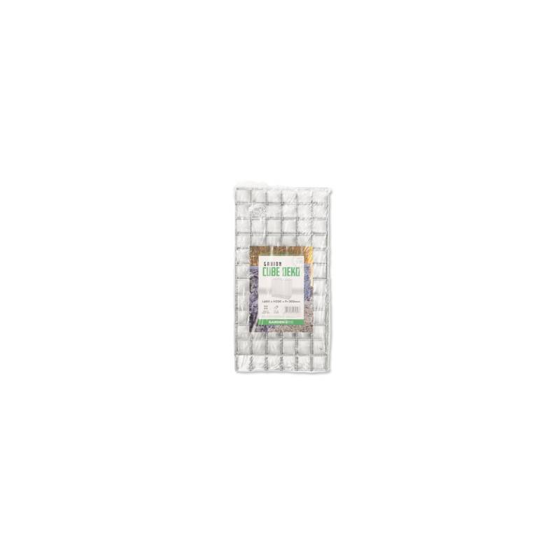 Gabion acier galvanisé L60 x H30 x Pr.30 cm tirants et crampons inclus - Easy Clôture - Imagen 3