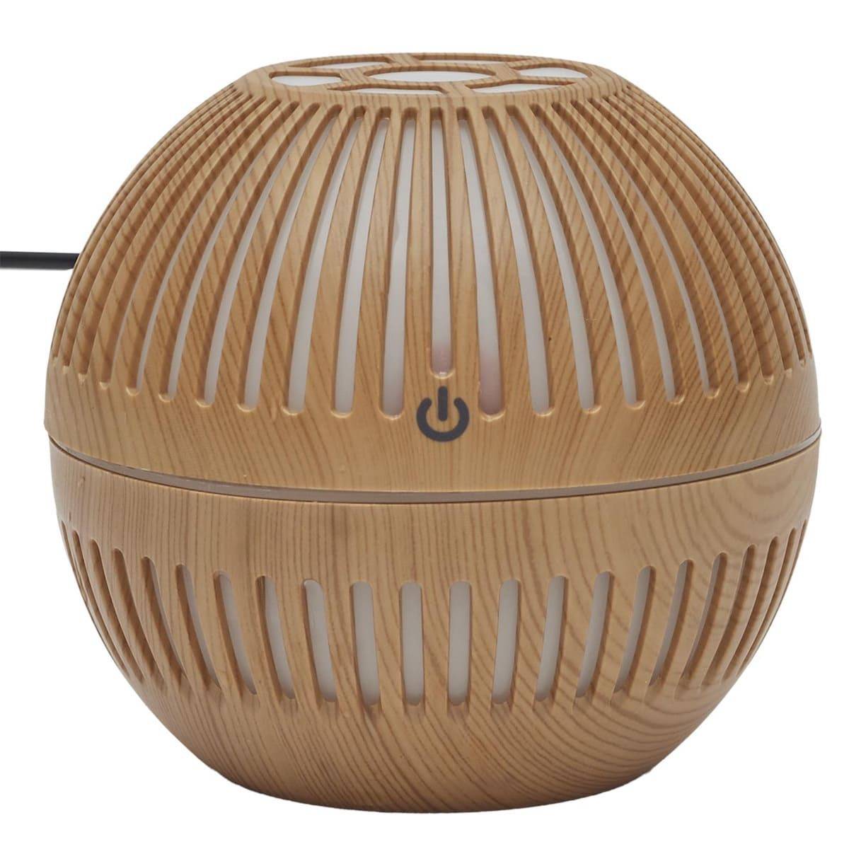 Diffuseur d'Huile Essentielle Bois Rond, Design Compact et Pratique - ERONIX - Image 6