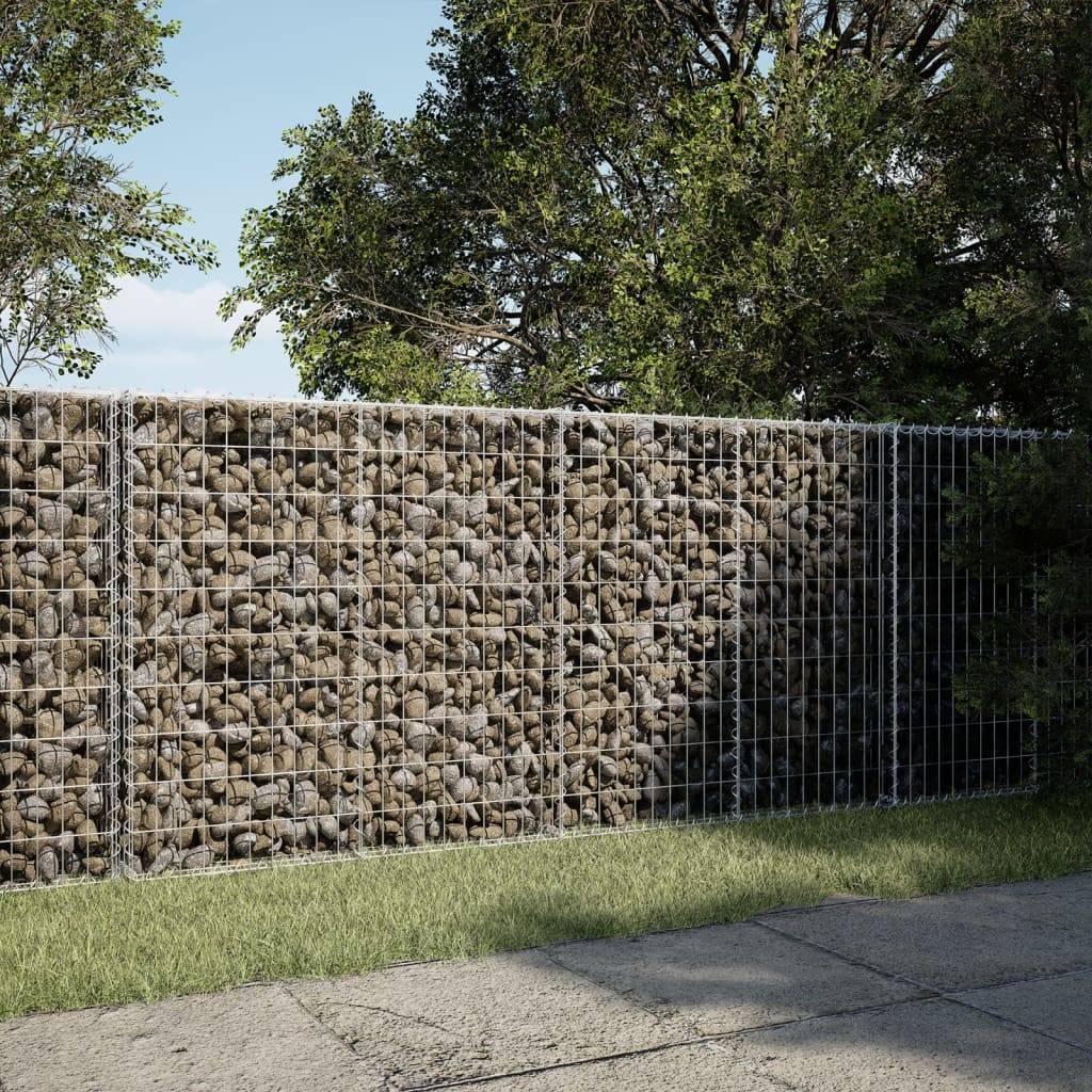 Vidaxl - Panier gabion avec couvercle 200x50x100 cm fer galvanisé vidaXL 3295143