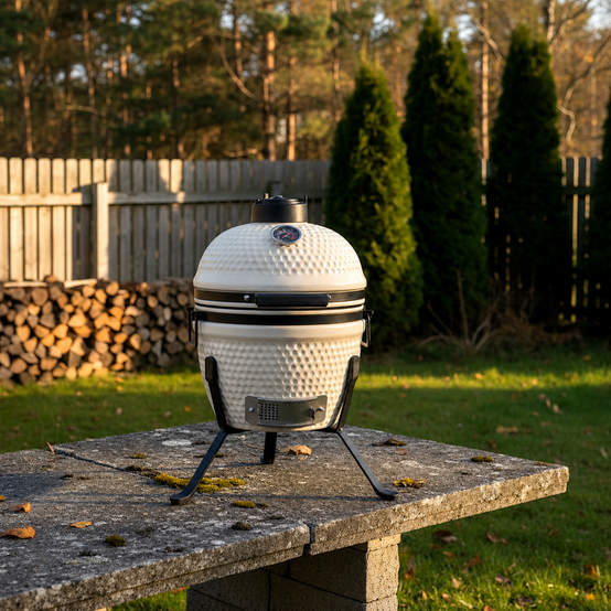 Barbecue kamado Fyregg 13 blanc HEAT Premium - Image 2