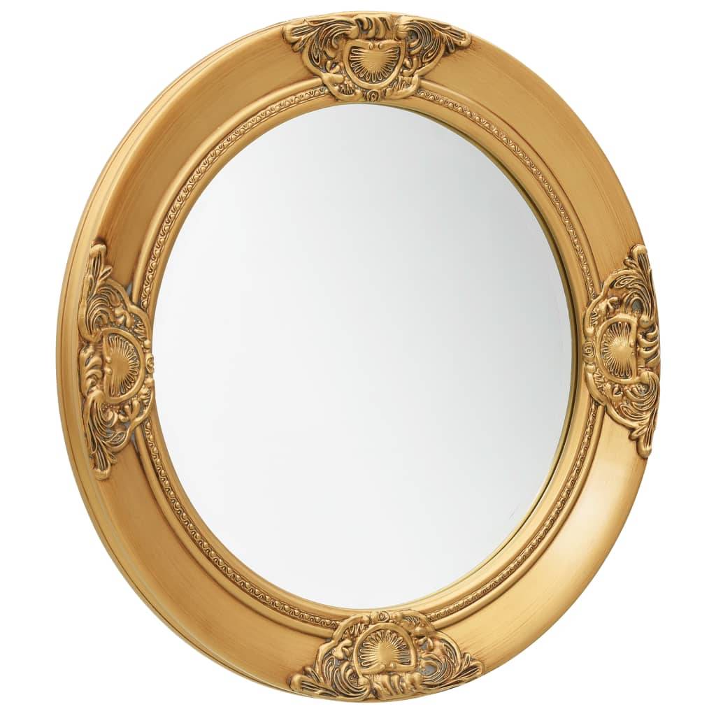 Maison Chic - Miroir mural style baroque 50 cm Doré Maison Chic - Image 1