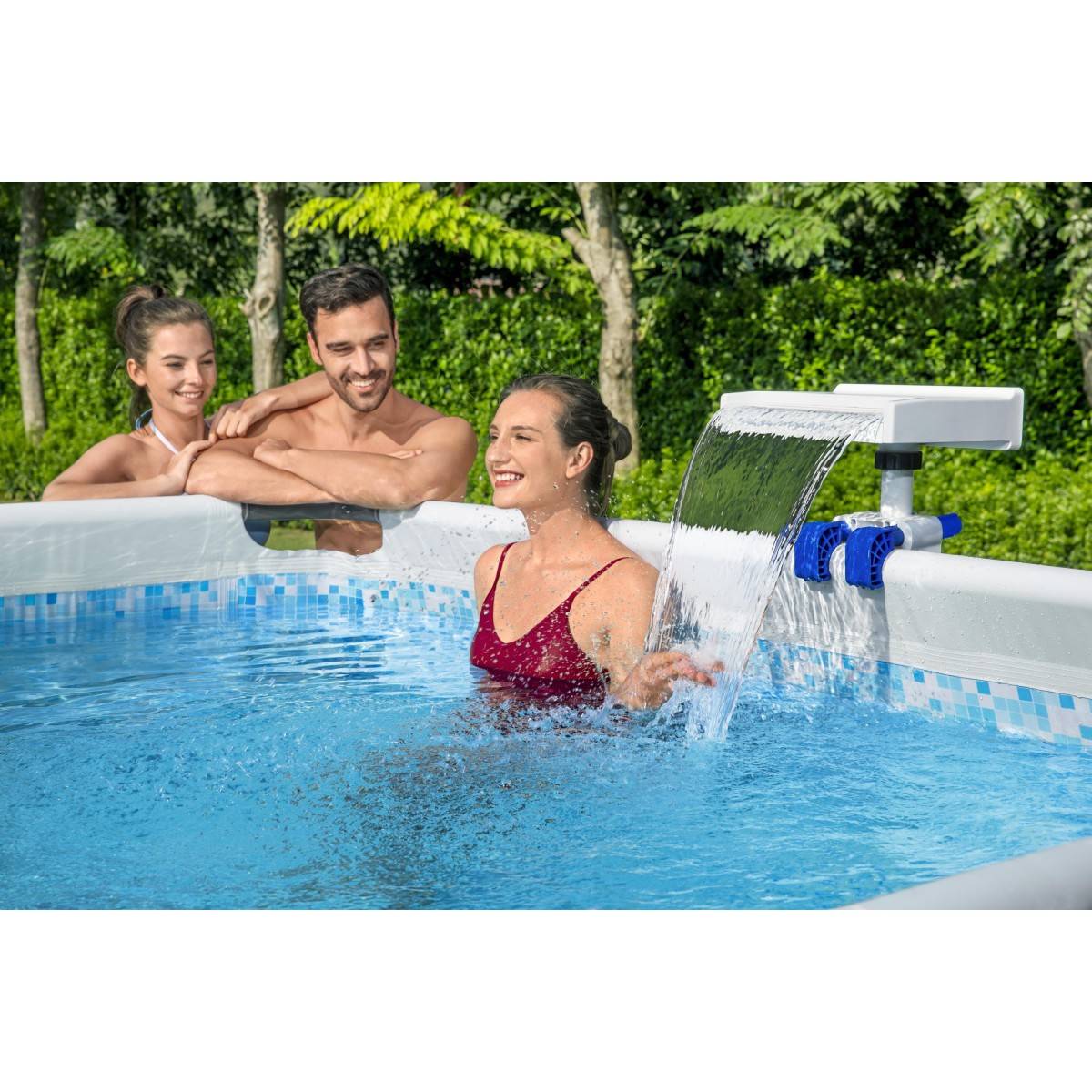 Bestway - Fontaine cascade Flowclear™ pour piscine hors sol BESTWAY - Imagen 3