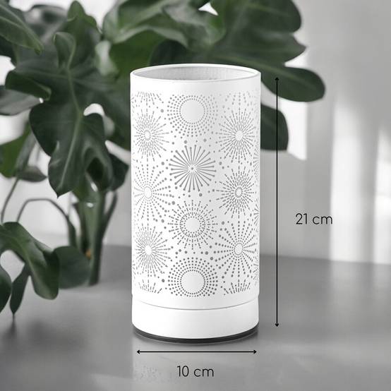 Zen'Arôme Brûleur Cire Parfumée Calorya n°15 - Brûleur Électrique pour Fondant Parfumé - Métal - Commande Tactile - Idée Cadeau - Image 8