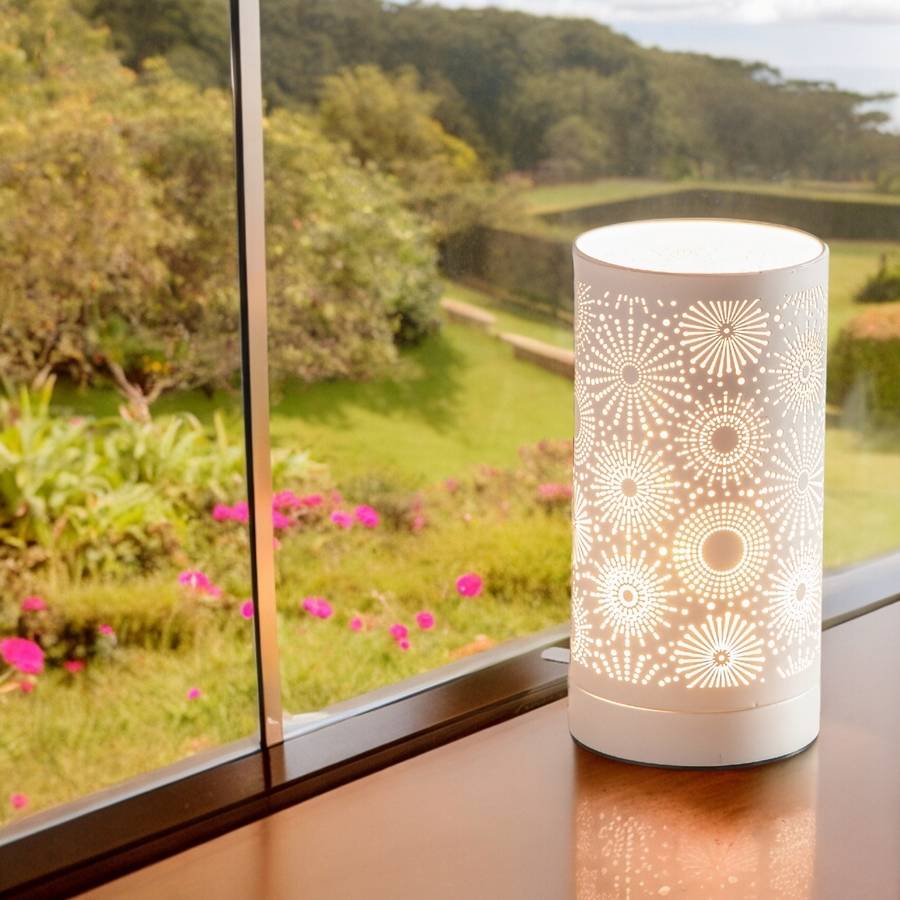 Zen'Arôme Brûleur Cire Parfumée Calorya n°15 - Brûleur Électrique pour Fondant Parfumé - Métal - Commande Tactile - Idée Cadeau - Image 9