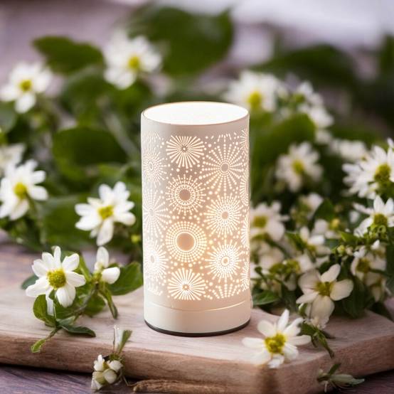 Zen'Arôme Brûleur Cire Parfumée Calorya n°15 - Brûleur Électrique pour Fondant Parfumé - Métal - Commande Tactile - Idée Cadeau - Image 7