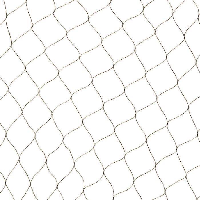 Filet anti-oiseaux Primo 5x2m en maille tricotée polyéthylene 12gr/m² noir - Image 2