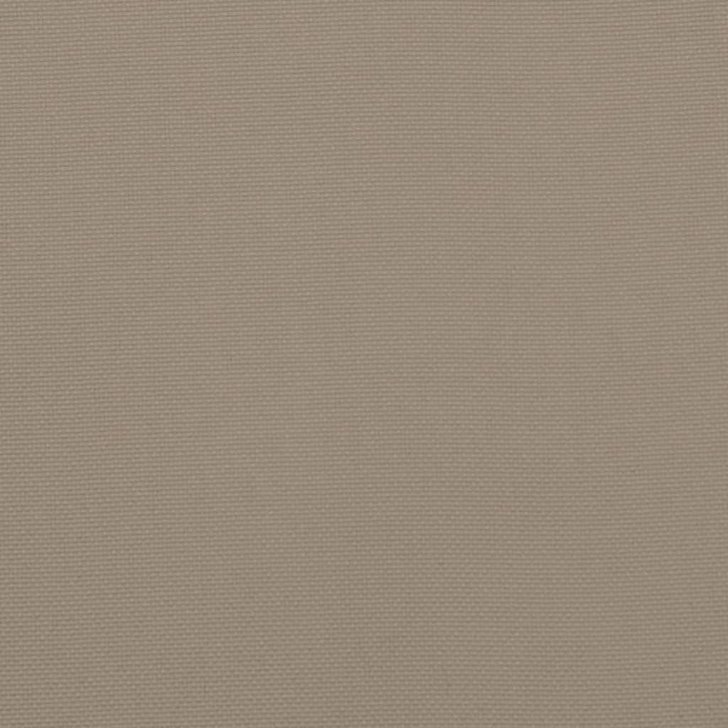 Lot de 6 Coussins d'extérieur - Coussins de palette - Coussins de Siège pour intérieur et extérieur taupe 50x50x7 cm tissu oxford - Image 8
