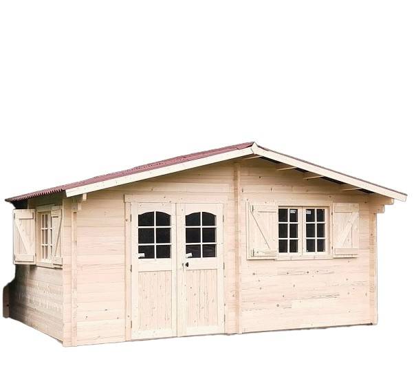Habrita - Abri type châlet - madriers massifs / 17,47 m² Habrita - Image 1
