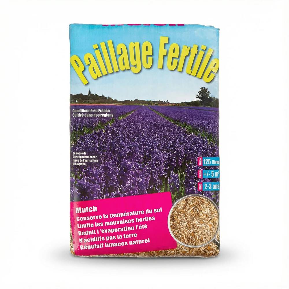 Autre - Paille Défibrée de Roseau – Paillage Fertile® (1 Sac de 125L) - Image 1