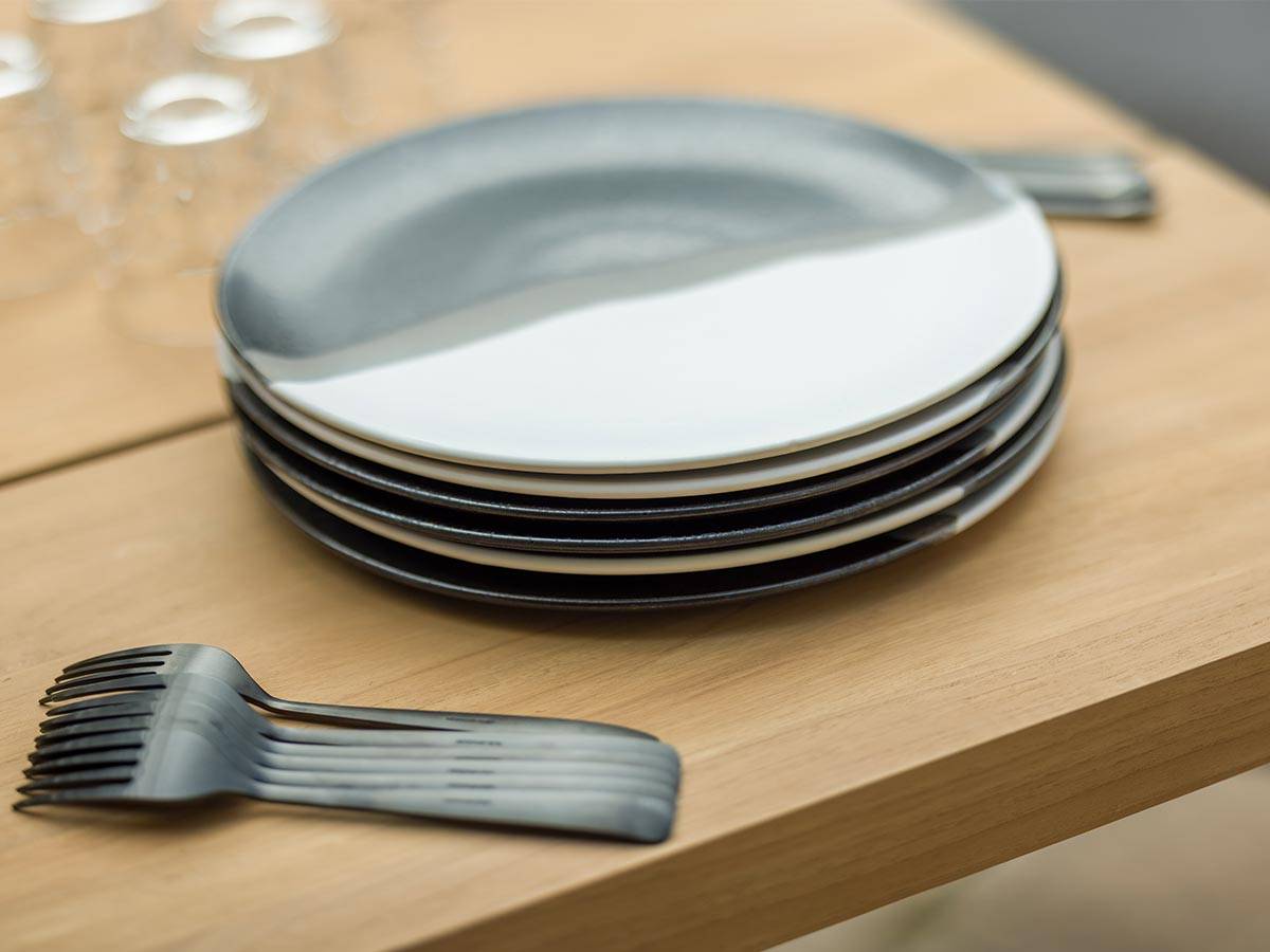 Table d'extérieur esprit bord de mer - JARDILINE - Aluminium - Naturel - Imagen 5