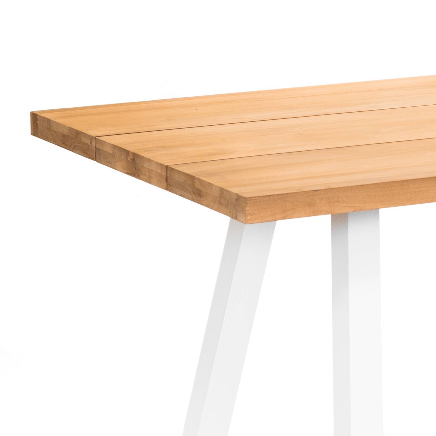 Table d'extérieur esprit bord de mer - JARDILINE - Aluminium - Naturel - Imagen 2