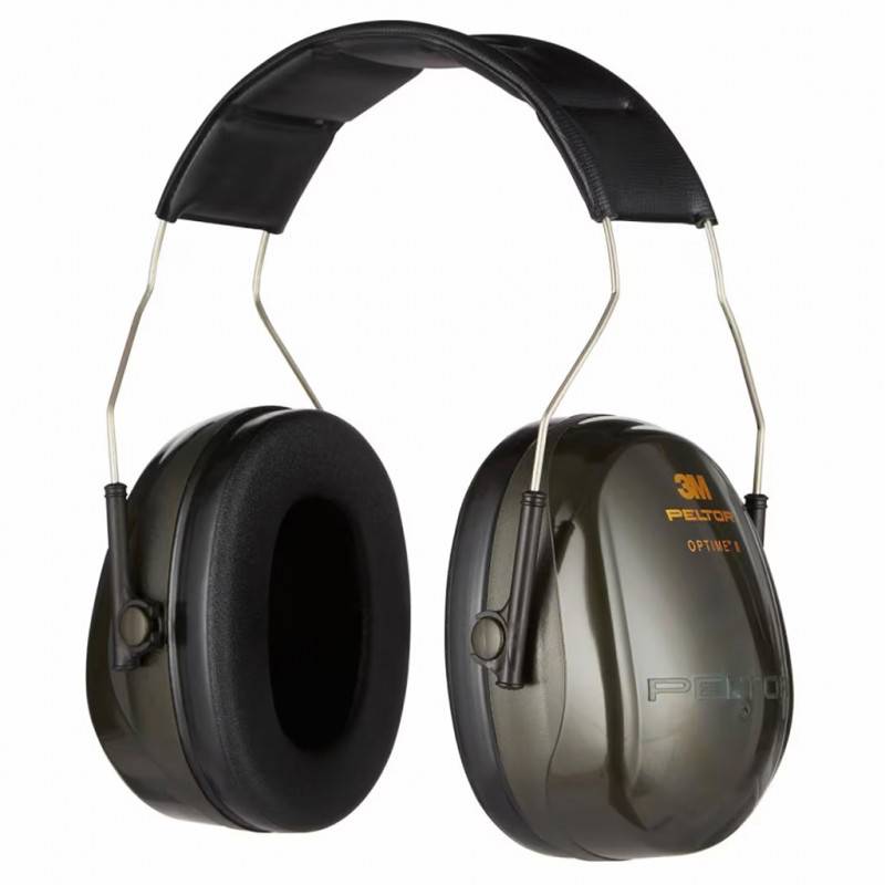 3M Casque anti-bruit PELTOR™ Optime™ II H520A, SNR 31 dB, Vert - Image 1