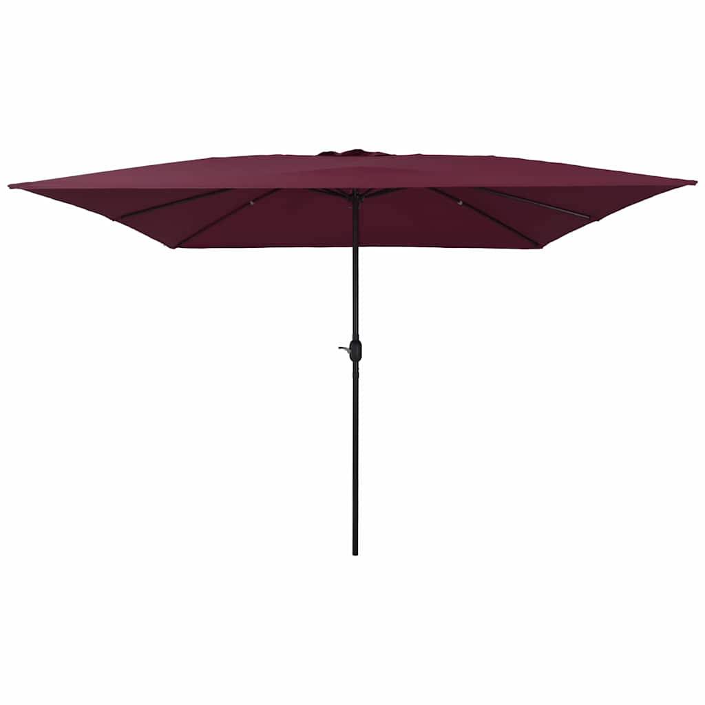 Parasol de jardin Bordeaux 295 x 295 x 245 cm Polyester et Acier - PANGIVO - Image 1