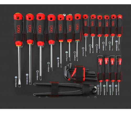 Composition de 145 outils pour technicien de maintenance industrielle dans une valise séduction - SAM OUTILLAGE - CP-146 - Image 2