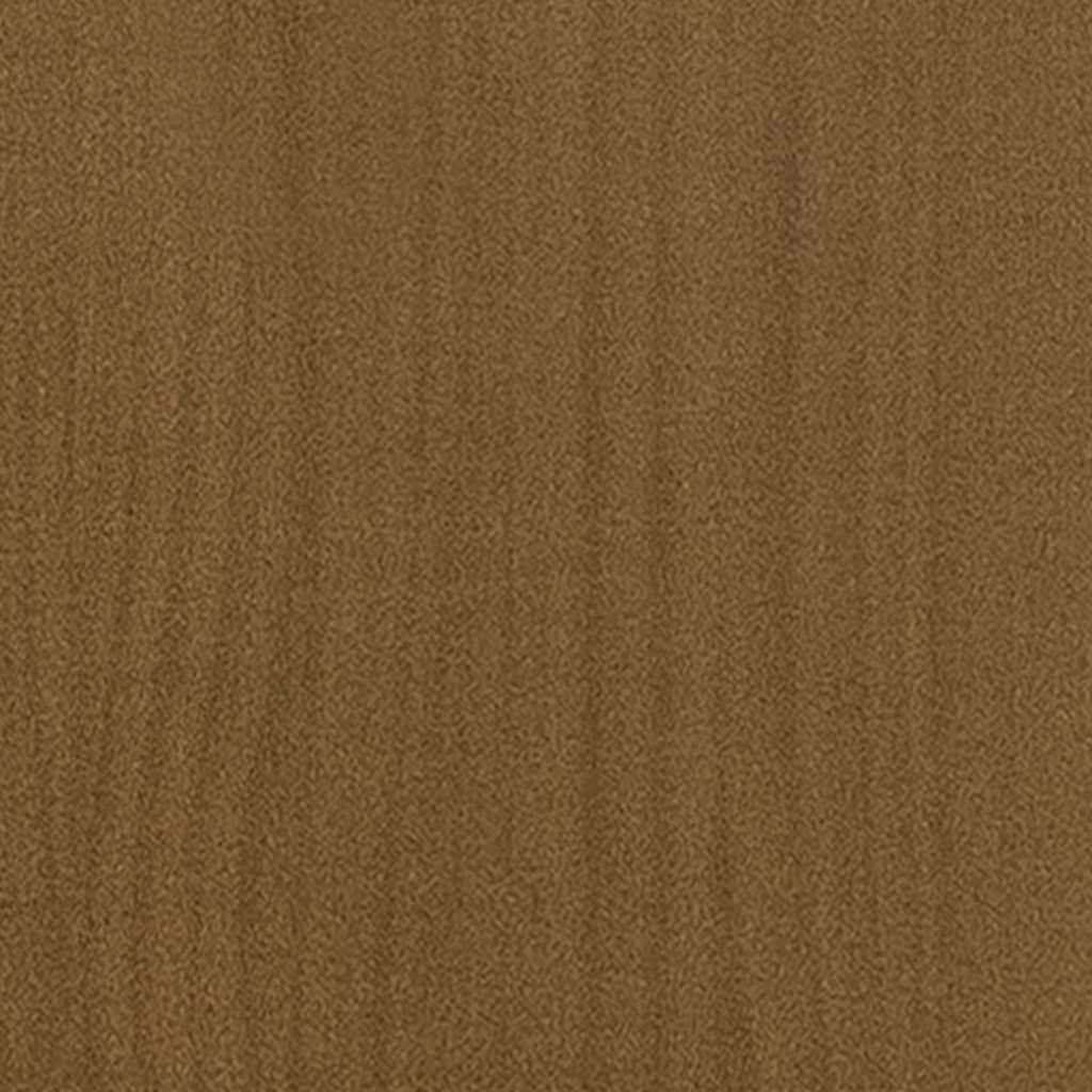 Vidaxl - Jardinières d'extérieur 2 pcs Marron miel 31x31x70cm Pin massif vidaXL 810786 - Image 7