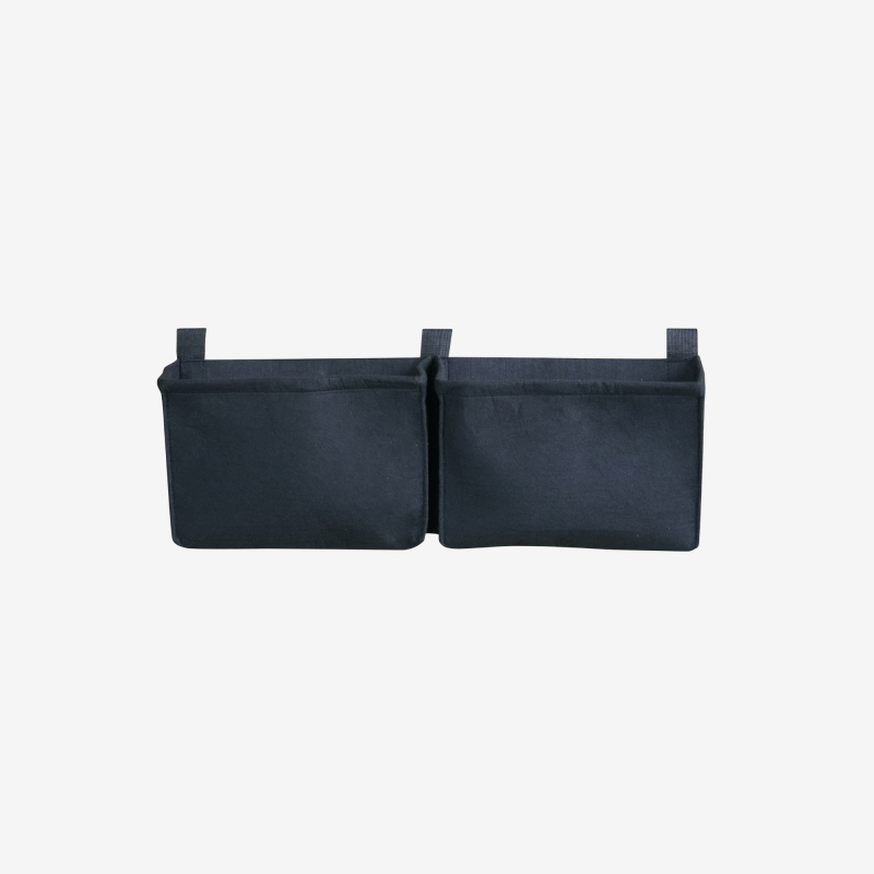 Cerland - Balconnière 2 sacs noirs en feutre géotextile - Imagen 1