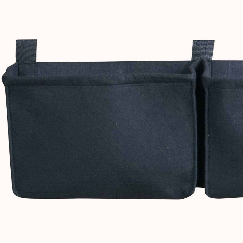 Cerland - Balconnière 2 sacs noirs en feutre géotextile - Imagen 2