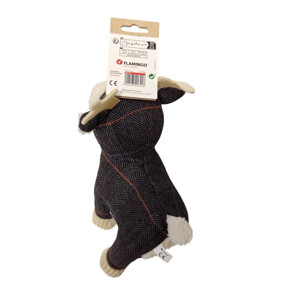Flamingo - Caribou Araceli Gris Noel 30 cm H jeux pour chien - Image 3