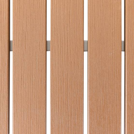 Beliani - Cuisine de jardin Acier Marron/blanc AVETRANA - 150x50x90- Beliani - Image 7
