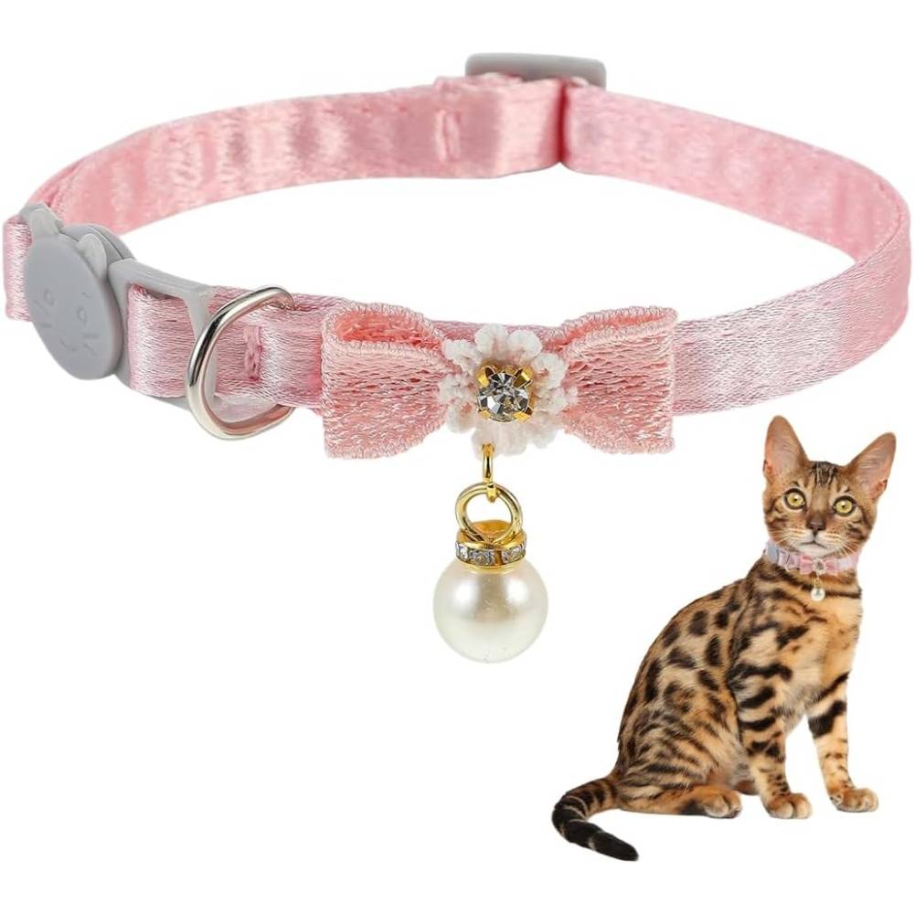 IntiMeg - Collier pour chat en perles et papillons - IntiMeg - Image 1
